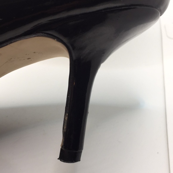 Aldo Ladies Black Patent Stiletto Heels Size 7.5 - Picture 4 of 10